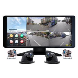 10.36 Inches 4CH Full HD 1080P Loop <strong>Video</strong> <strong>Recorder</strong> <strong>Car</strong> Touch Screen MP5 DVR for Vehicle Truck