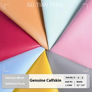 1.0mm elastis anti-jamur kulit PU kulit sapi Napa untuk tas koper tas tangan Sofa bantal garmen sarung tangan tekstil rumah tas-tahan air - Product Image 2