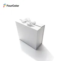 Boîte cadeau magnétique rigide pliable de qualité supérieure, imprimée sur mesure, pour l'emballage de cosmétiques et de bijoux