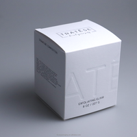 Boîte d'emballage de savon en papier kraft personnalisée, boîte cadeau cosmétique recyclée, impression de logo écologique