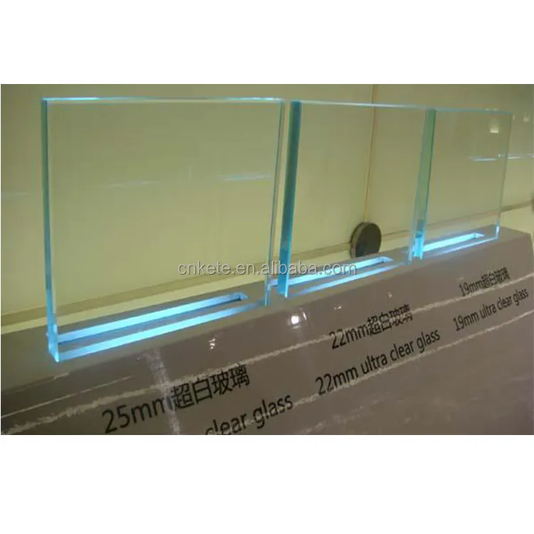 מזג זכוכית פנל סולארי נמוך ברזל נמוך-Fe זכוכית מזג זכוכית סופר לבן