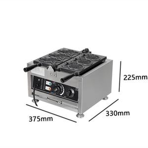 เครื่องทำวาฟเฟิลและวาฟเฟิลสแตนเลสไฟฟ้า3ชิ้นสำหรับใช้ทำเบเกอรี่ใหม่ - Product Image 2