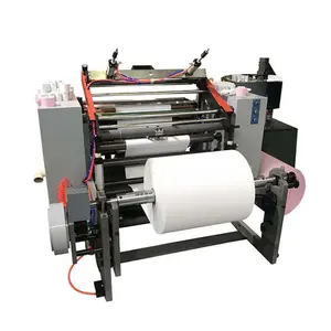 Kullanıcı dostu otomatik termal kağıt dilme ve geriye sarma makinası yapmak için küçük kağıt rulolar