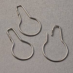 8 ganchos de cortina invertidos en forma de calabaza sin cuentas de hierro, duraderos y ecológicos para cortinas de ducha y ventanas - Product Image 2