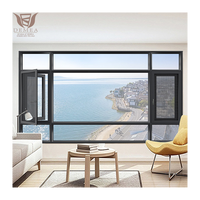 Ventana Panorámica Fija de Aluminio Directo de Fábrica, Diseño Vertical Insonorizado, Eficiente Energéticamente, Doble Acristalamiento Templado de Acero Inoxidable IGCC