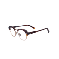 Lunettes à sourcils unisexes, monture acétate, verres optiques anti-lumière bleue, 5 pièces