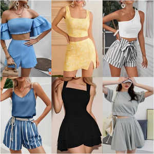 Basso MOQ 2024 vendita a buon mercato abbigliamento <span class=keywords><strong>donna</strong></span> abbigliamento alla rinfusa negozio all'ingrosso abbigliamento top vestito vestiti usati - Product Image 2