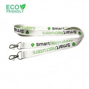 Custom Eco-Friendly Rpet Low Moq Recycled <b>Polyester</b> Neck <b>Lanyards</b> With Printing Logo - Product Image 6