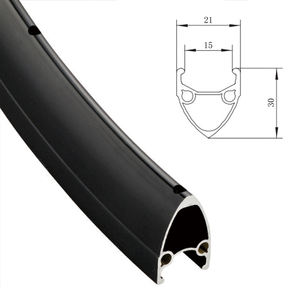 بولسو WS009 مخصصة <span class=keywords><strong>700C</strong></span> سبائك الألومنيوم مسار دراجة سرعة واحدة عجلة دراجة فيكسي والعتاد حافة دراجة - Product Image 3