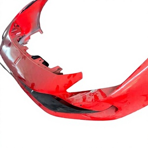 Pièces de carrosserie en plastique de haute qualité pour Ferrari F8, pare-chocs avant rouge OE 985983438 - Product Image 4
