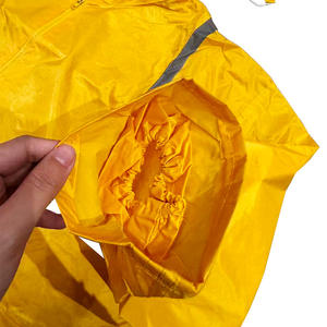 Ensemble imperméable en polyester PVC de style transfrontalier avec bandes réfléchissantes pour le camping, poncho universel pour adulte, VÊTEMENTS DE PLUIE - Product Image 2