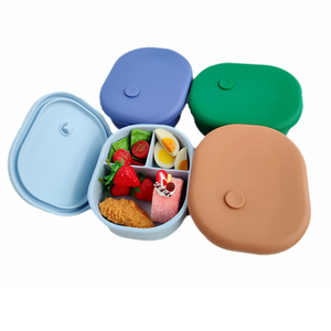 Lonchera Portátil de Silicona de Alta Calidad para el Hogar, Apta para Calentar, a Prueba de Fugas, con Tapa que Mantiene la Frescura - Product Image 5