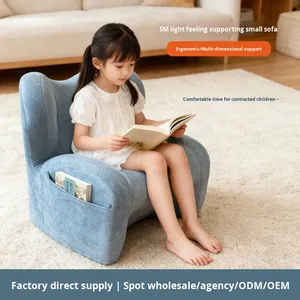 Support <span class=keywords><strong>lombaire</strong></span> léger petit <span class=keywords><strong>coussin</strong></span> de siège ergonomique pour enfants antistatique en forme de L <span class=keywords><strong>canapé</strong></span> de Protection de la colonne vertébrale de Style japonais - Product Image 2