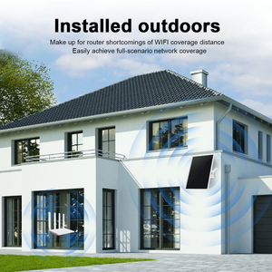 Wistino 15W không dây năng lượng mặt trời bảng điều khiển Wifi Repeater 20000mAh Dung lượng pin ngoài trời độ bền Repeater wifi - Product Image 5