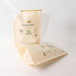 <span class=keywords><strong>Sac</strong></span> en plastique de poche de bec de lait debout imprimé personnalisé avec la buse pour le stockage d'eau de jus - Product Image 5