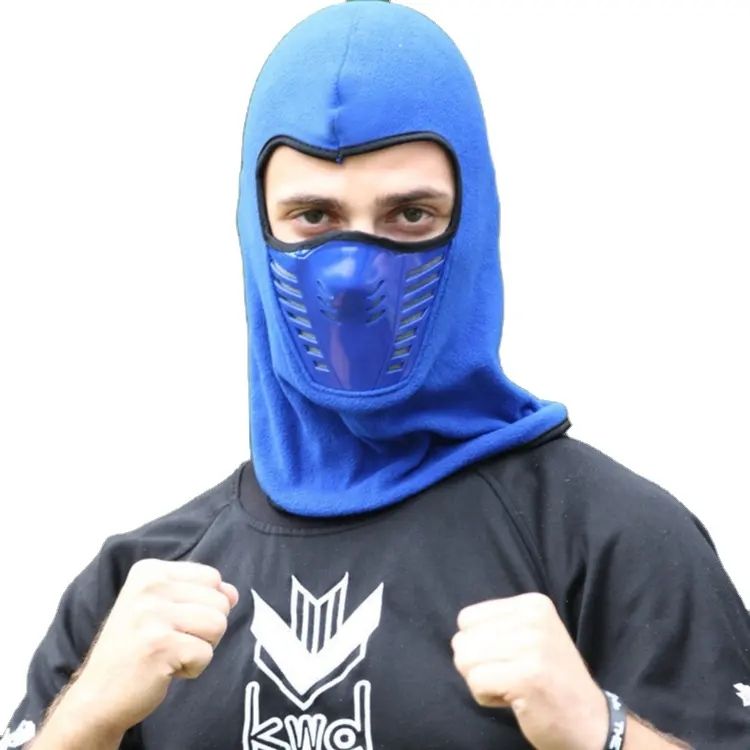 Passamontagna Uomo Donna - Maschera Da Sci Traspirante, Antivento, Per Ciclismo, Moto, Snowboard - Foto 9