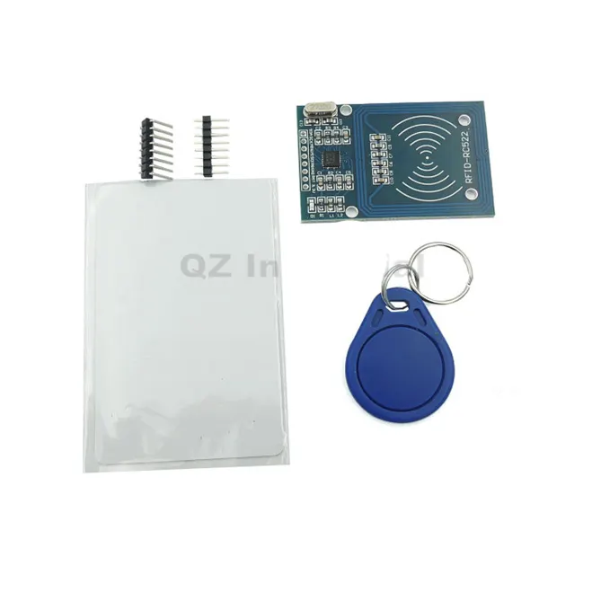 QZ 13.56 เมกะเฮิร์ตซ์ NFC MFRC-522 RC522 RFID RF IC การ์ดโมดูล S50 การ์ดและ S50 พวงกุญแจ