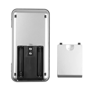 आउटडोर उच्च परिशुद्धता मिनी जेब स्केल पोर्टेबल डिजिटल सटीक छोटे एलसीडी स्टेनलेस स्टील चांदी तह वजन उपकरण - Product Image 6