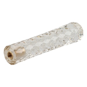 Akrilik cam vites topuzu araba güçlendirme yedi opsiyonel renkler elmas araba aksesuarları çoğu otomobiller için uygun - Product Image 6