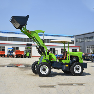 <span class=keywords><strong>Loader</strong></span> Multifungsi 1000kg yang Sesuai Standar <span class=keywords><strong>CE</strong></span> EPA, Mesin Diesel, Mini <span class=keywords><strong>Wheel</strong></span> <span class=keywords><strong>Loader</strong></span> dengan Bucket Attachment 4x4 - Product Image 3