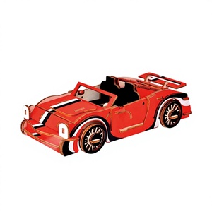 Puzzle en bois 3D personnalisé transfrontalier, char <span class=keywords><strong>de</strong></span> guerre, modélisation, jouet DIY, produits créatifs faits à la main, Temu - Product Image 1
