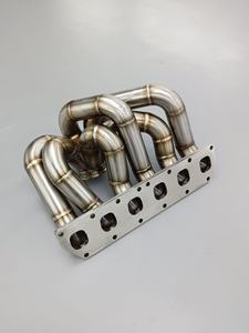 Nouvel arrivage <span class=keywords><strong>Hetu</strong></span> : Collecteur d'échappement turbo compatible VW Golf MK4 R32 (disponible avec bouclier thermique) - Product Image 6