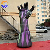 Ballon gonflable personnalisé modèle palmier pour Halloween, accessoires de décoration pour événements publicitaires extérieurs avec ventilateur intégré