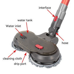 Wet Dry Water Tank Mop Pad <strong>Electric</strong> Head <strong>Brush</strong> for Dysons V7 V8 V10 V11 Vacuum Cleaner <strong>Brush</strong> Parts Accessory - Product Image 4