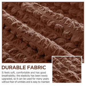 Wholesale Sofa Slipcover Set 4/3/2/1 Seat Knitted <b>Stretch</b> Jacquard Sofa Couch Cover with Shirt for Home Decor - Product Image 5