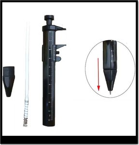 Commercio all'ingrosso nuovo multifunzione 0.5mm calibro a corsoio roller scuola ufficio cancelleria penna a sfera - Product Image 6