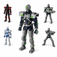 Cyber Mecha Warrior FDM, modèle articulé imprimé en 3D, jouet robot science-fiction, objet de collection, conception à articulations dynamiques, vente en gros OEM/ODM