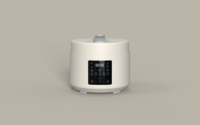 Cuisinière à pression électrique intelligente 900W 4L avec panneau de commande numérique LED, décompression, pot en aluminium antiadhésif, compatible OEM/ODM