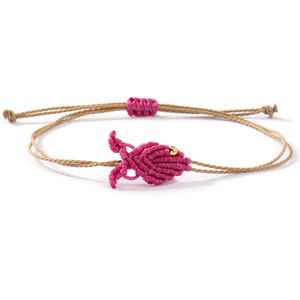 Handmade Woven Rope Fish Macramé Pulseira Corda Colorida Trançada Melhor Amigo Pulseiras Presentes para As Mulheres - Product Image 5