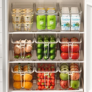 MDY-ET38 디자인 재사용 가능한 두꺼운 서랍형 냉장고, 식품 등급 투명 신선 보관 상자 과일 및 채소 보관 상자 - Product Image 3