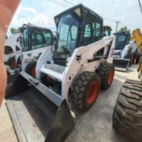 Gebrauchter Bobcat S160 Kompaktlader mit Original Kubota Turbomotor und Schnellwechsler