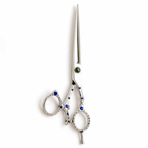 Tijeras de aseo para mascotas con mango de lujo, hoja afilada con anillo ajustable, tijera de aseo para mascotas de acero y Metal - Product Image 5