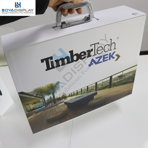 Tùy Chỉnh Kích Thước Granite Đá Cẩm Thạch Hiển Thị Đá Thạch Anh Mẫu Hộp Trường Hợp Vali - Product Image 2