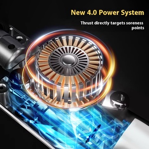 ปืนนวดกล้ามเนื้อเนื้อเยื่อลึกแบบกำหนดเองได้สี่โหมดการควบคุมเวลารับประกันหนึ่งปีสำหรับการนวดตัว - Product Image 5