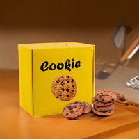 Boîte à macarons personnalisée de qualité alimentaire, pliable, en carton blanc, boîte à pâtisserie, boîte d'emballage pour beignets et biscuits avec séparateur