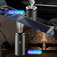 Quemador de Incienso Eléctrico Portátil Recargable OEM ODM, Aromatizador de Coche con Aroma a Sándalo Árabe, Batería de 2000 mAh