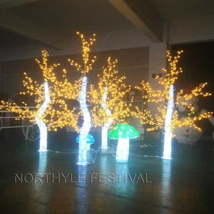 Luz Decorativa Acrílica con Forma de Palmera para Festivales, Ramadán, Diwali, Bodas, Fiestas, Navidad, Decoración de Exteriores - Product Image 2