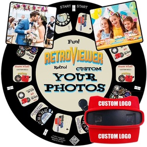 Children Science Learning Box 3D Viewmaster Photo <strong>Slide</strong> <strong>Viewer</strong> with Custom Reels for Kids Unisex Wedding Gift - Product Image 3
