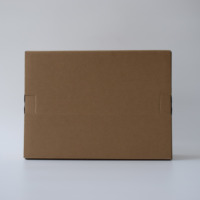 Boîtes en carton ondulé pour l'expédition et le déménagement, carton robuste, plusieurs tailles, impression de logo couleur personnalisée