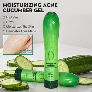 Fabbrica ODM/OEM biologico vegano Gel di Aloe Vera pura Acne riparazione lozione per il viso <span class=keywords><strong>lenitiva</strong></span> per il sollievo di <span class=keywords><strong>scottature</strong></span> naturali cetriolo Gel <span class=keywords><strong>crema</strong></span> - Product Image 2