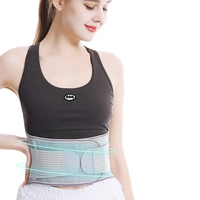 Ceinture de soutien lombaire auto-chauffante magnétique respirante et réglable avec fonctions de stabilisation pour soulager la douleur dorsale