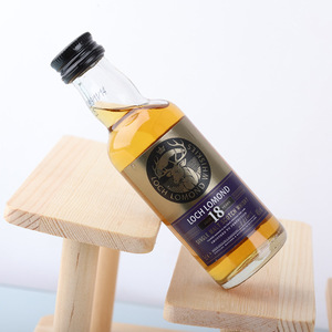 Mini bouteilles vides de 50ml, vodka, tequila, liqueur, vin, échantillon, petite bouteille de whisky en verre - Product Image 2