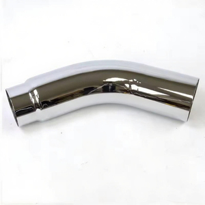 Đánh bóng Chrome ống xả khuỷu tay 4-6 inch Xe tải ống xả mạ Ống 45 ° Chrome mạ - Product Image 4