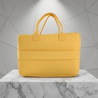 Bolsa de Fieltro de Poliéster Resistente con Diseño Personalizable, con Asa, Plegable, Contenedores de Almacenamiento Portátiles, Estilo Casual y de Lujo