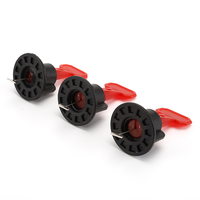Système de nivellement de carrelage T-lock Entretoises en plastique de type T Niveleur de sol réglable Accessoires de sol Clips