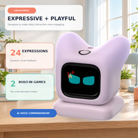 Robot Pintar WiFi S3 dengan Layar Interaktif, 4 Pilihan AI, 24 Ekspresi Wajah, 2 Mini Game untuk Grosir OEM ODM